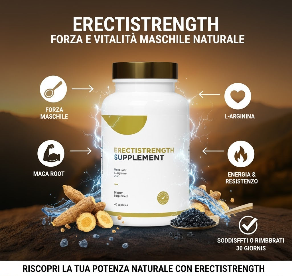 ErectiStrength – Forza e Vitalità Maschile Naturale ⚡