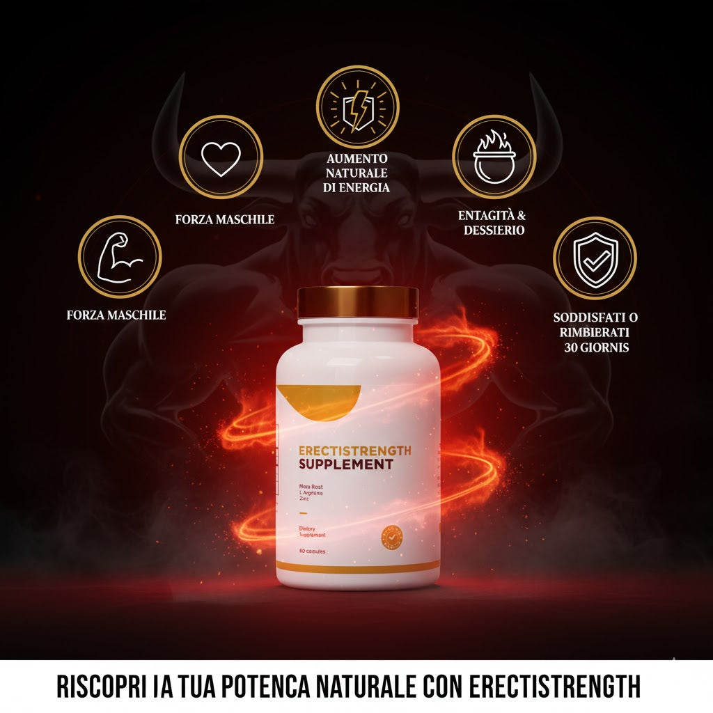 ErectiStrength – Forza e Vitalità Maschile Naturale ⚡